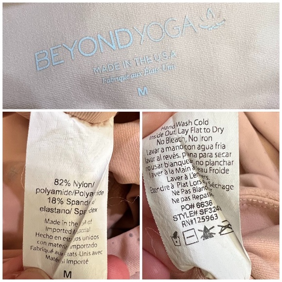 Beyond Yoga Alloy Ombre High Waisted Midi Legging Tinted Rose Speckle Medium - Picture 3 of 6